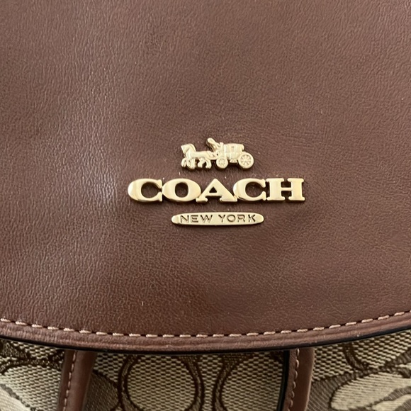 Brown Coach Backpack - Picture 4 of 7